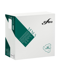 Infibra tovagliolo bianco airlaid  40 x 40 cm 50 pezzi
