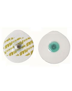 Fiab F9067 Elettrodo monouso Ecg gel liquido 48x50 mm (ovale) connessione a clip per adulti conf. 50 pezzi