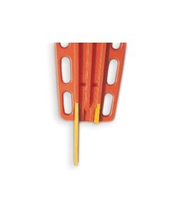 Barella spinale con fermi metallici radiotrasparente 183 x 46 x 5 cm Gima