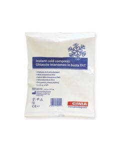 Ghiaccio istantaneo monouso busta TNT 14x18 cm conf. 25 pz Gima