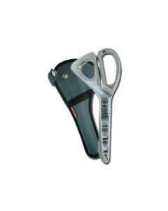 Forbici di emergenza in acciaio inox 23,5x10,8 cm, con fodero Gima