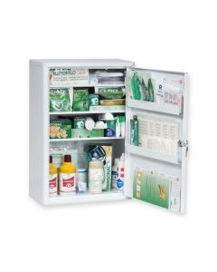 Armadietto di metallo pieno con ripiani e serratura Gima