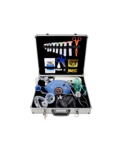 Kit pronto soccorso GIMA 2 valigetta alluminio completo Gima