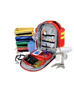 Zaino emergenza kit pronto soccorso GIMA 10 completo Gima