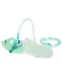 Mascherina alto flusso per adulti con tubo Gima