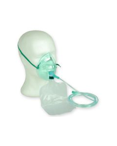 Mascherina alto flusso per adulti con tubo Gima