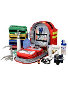 Zaino emergenza kit pronto soccorso GIMA 11 completo Gima