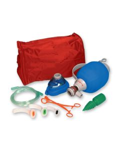 Pallone Ambu Mark IV in Sacca con Accessori Completi per Rianimazione