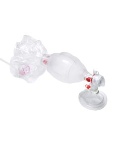 Pallone Monopaziente con Mascherina N°1 e Sacca Ossigeno SPUR II Pediatrico Ambu