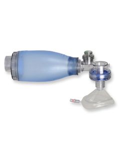 Pallone Rianimazione neonatale Pvc monouso con mascherina Gima