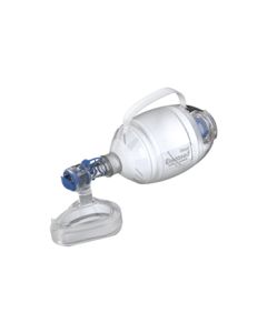 Pallone rianimatore adulto in silicone trasparente con mascherina n5 autoclavabile Gima