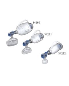 Pallone rianimatore adulto in silicone trasparente con mascherina n1 autoclavabile