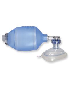 Pallone rianimatore adulto in PVC monouso con mascherina trasparente N5 Gima