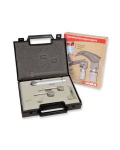 Set laringoscopio standard ricaricabile 2,5 V pediatrico (lame Miller 0‑1) Gima