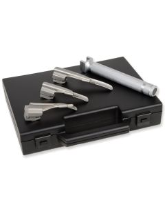Set laringoscopio pediatrico 2,5 V con 3 lame (Miller 0‑1, McIntosh 0) Gima