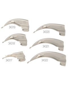 Lama laringoscopio Mc Intosh N° 3 per adulti 2,5V Gima