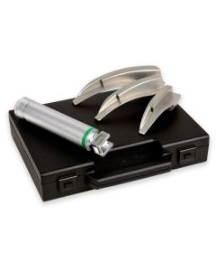 Set laringoscopio F.O. pediatrico Maxlite 2,5 V xenon/alogeno GIMA (lame Miller 1-2-3)