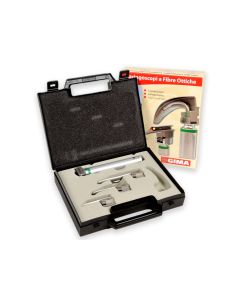 Set laringoscopio F.O. Maxlite LED 2,5 V pediatrico (lame Miller 00‑0‑1)