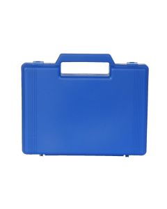 Cassetta in plastica blu vuota senza spugna 235x195x45 mm Gima