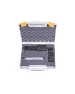 Manico laringoscopio a fibra ottica USB con batteria ricaricabile Li-ion