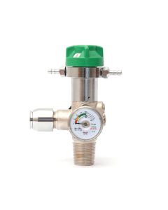 Riduttore di pressione con valvola per bombole 2-3 lt Gima