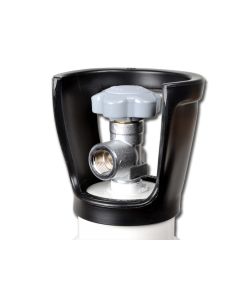 Bombola ossigeno 5L NF vuota con valvola Gima