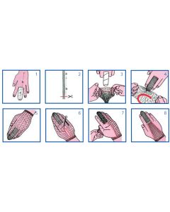 Rete Tubolare Elastica Calibro 1 per Dita Surgifix Poly