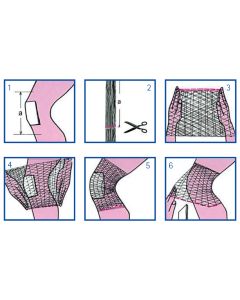 Rete Tubolare Elastica Calibro 5 per Piede, Ginocchio e Gamba Surgifix Poly