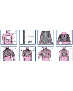 Rete Tubolare Elastica Calibro 9 per Spalla, Corpo e Schiena Surgifix Poly