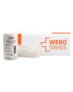 BENDA ADESIVA ELASTICA 10 cm x 2,5 m non allungata conf. 10 pezzi