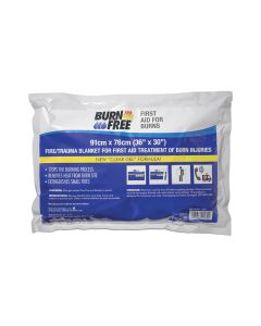 Coperta antifuoco primo soccorso ustioni BURN FREE 91x76 cm Gima