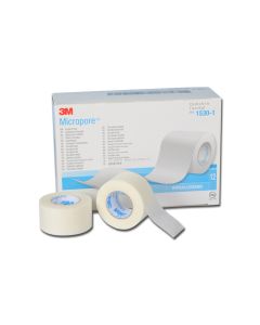 MICROPORE 3M cerotto per fissaggio in tnt h 25 mm x 9,14 m conf. 12 pezzi