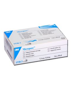 Cerotto Micropore 3M in carta 76 mm x 9,14 m conf. 4 rotoli