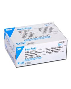 Strisce Sutura Steri-Strip sterile 50 x 12 mm Rinforzate conf. 300 pz. (50 buste da 6 pz.) 3M