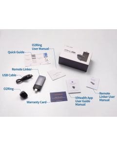 Pulsoximetro O2Ring Adulti Monitoraggio Continuo Remoto Wireless Gima