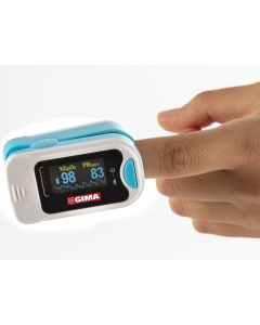 Pulsoximetro Universale in Blister per Bambini e Adulti con Display SpO2 Gima