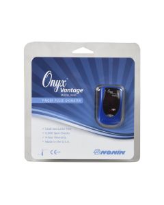 Pulsoximetro NONIN Onyx Vantage Blu con Display LED e Precisione Clinica Gima