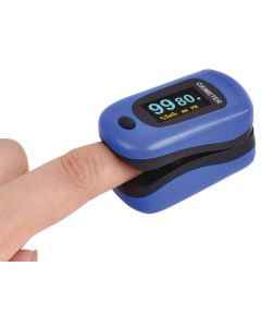 Pulsoximetro OXY-4 Blu con Display a Colori e Sensori di Precisione Gima