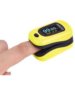 Pulsoximetro OXY-4 Blu con Display a Colori e Sensori Gima