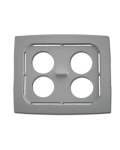 Supporto bicchieri 2x600ml pulitrici ad ultrasuoni BRANSON (cod.35520-2)