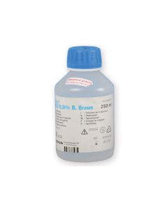 Soluzione salina sterile B-BRAUN ECOTAINER 250 ml conf. 12 pz