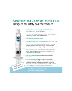 Siringa OMNIFLUSH B-BRAUN 10 ml conf. 100 pz-Gima