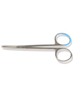 FORBICI IRIS STERILI MONOUSO STERILI punte acute curve 11,5 cm conf. 25 pezzi