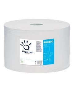Papernet 400800 Bobina Insutriale bobina di carta 2000 strappi 741 metri conf. 1 rotolo