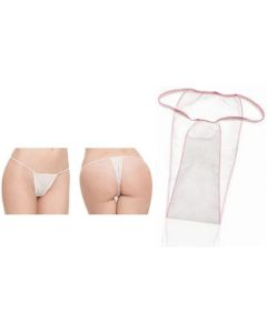 Tanga donna monouso imbustato singolo 100 pezzi