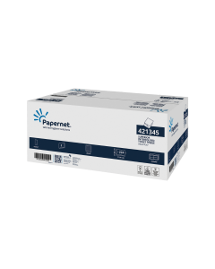 Papernet carta igienica interfogliata pura cellulosa 2 veli cartone da 8960 pezzi