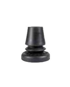 PUNTALI DI GOMMA PER STAMPELLE tubo 19 mm, base 55 mm conf. 2 pezzi