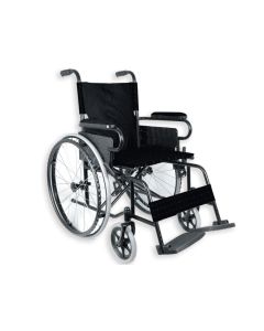 CARROZZINA VALUE GIMA - seduta 41 cm in tessuto nylon nero