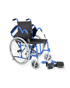 CARROZZINA OXFORD PLUS GIMA - seduta 51 cm in tessuto nero