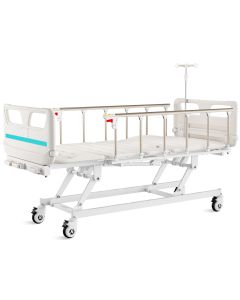 LETTO A 4 SEZIONI AD ALTEZZA VARIABILE 3 manovelle con ruote